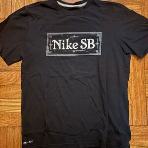 Black Nike SB DriFit Men's Shirt